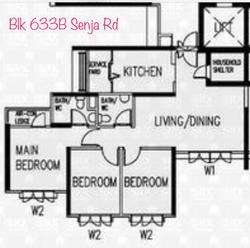 Blk 633B Senja Road (Bukit Panjang), HDB 4 Rooms #146898672
